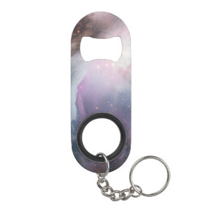 Abrebotellas De Llavero Nebulosa Orión Astronomía rosa violeta cielo estre