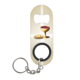 Abrebotellas De Llavero Pan y vino sin levadura la última Pascua de la Cen