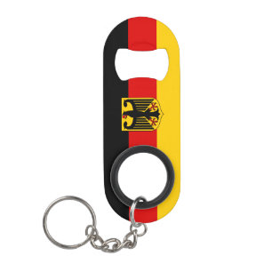 Abrebotellas De Llavero Patriótico de Bandera Nacional de Alemania