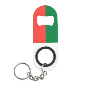 Abrebotellas De Llavero Patriotismo del Orgullo Nacional de Madagascar