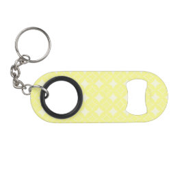 Abrebotellas De Llavero Patrón de envío amarillo limón