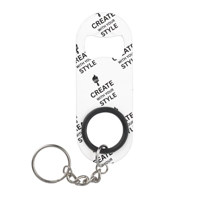 Abrebotellas De Llavero Personalized Company Branded Minimalist Keychain (Anverso)