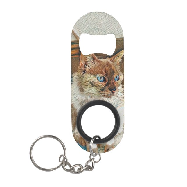 Abrebotellas De Llavero Pintura de Melissa (Anverso)