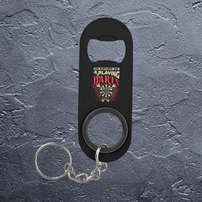 Abrebotellas De Llavero Prefiero Jugar A Darts Keychain Bottle Opener (Subido por el creador)