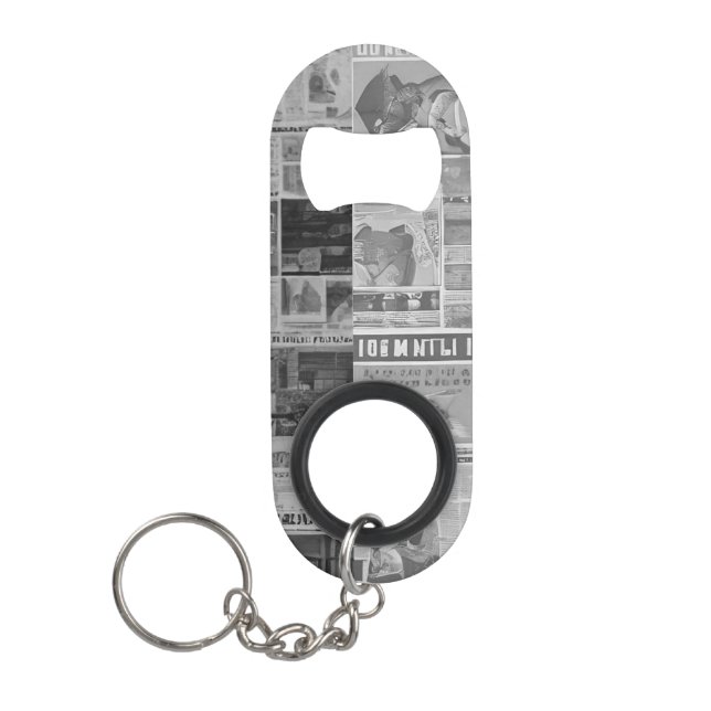 Abrebotellas De Llavero Prensa de IA - Volumen 01a, No.01 (Anverso)