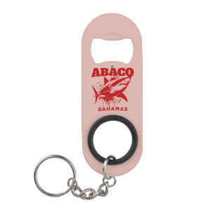 Abrebotellas De Llavero Regalo de recuerdo de Bahamas: Pescado de tiburón