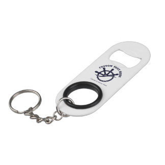 Abrebotellas De Llavero Regalo Náutico de Barco Capitán Personalizado