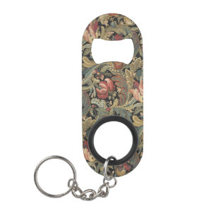 Abrebotellas De Llavero Rich Floral Tapestry Brocade Antiguo Clásico