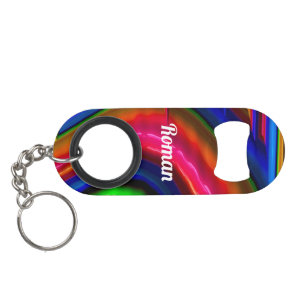 Abrebotellas De Llavero ROMAN ~ Color de búsqueda ~ Fractal original ~