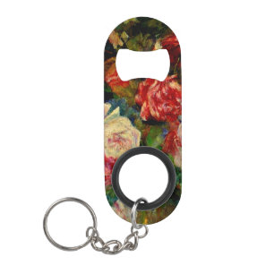 Abrebotellas De Llavero Rosas, la famosa pintura de Renoir,