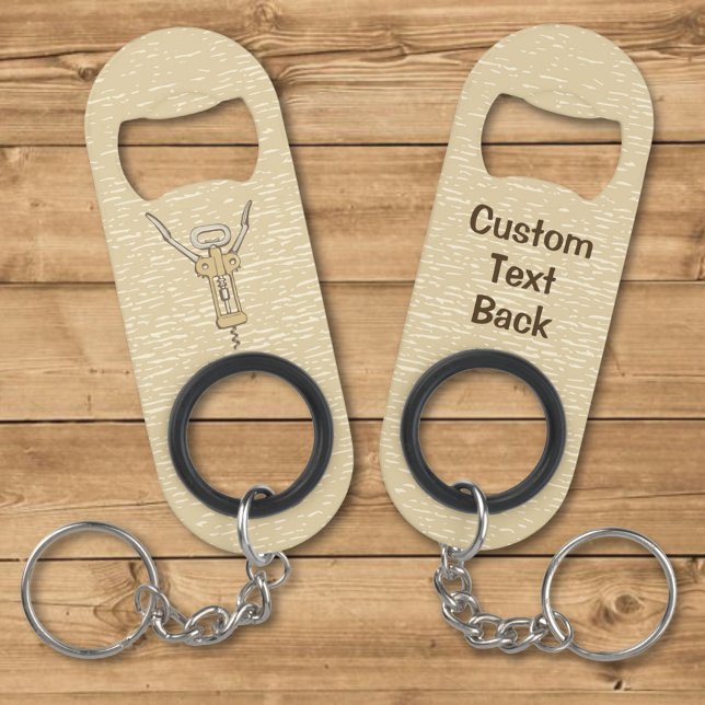 Abrebotellas De Llavero Sacacorchos (Subido por el creador)