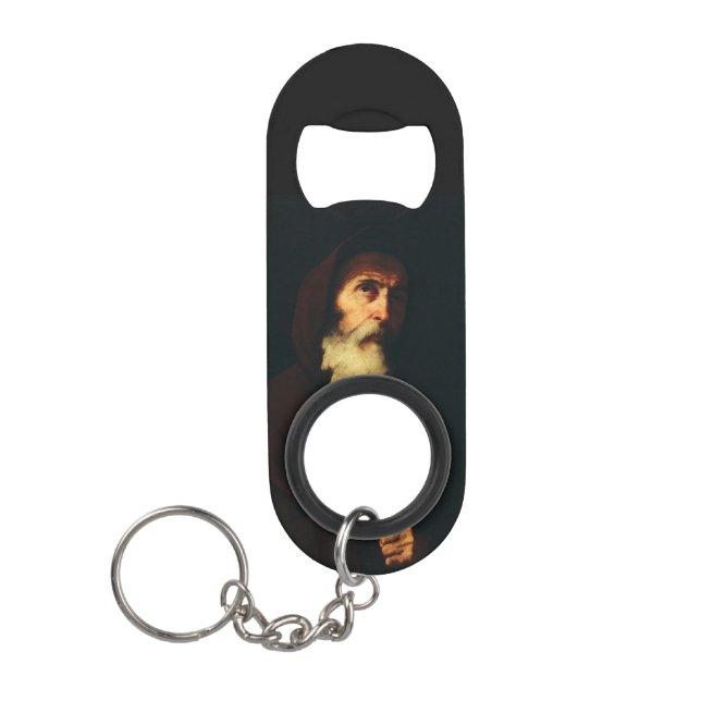 Abrebotellas De Llavero San Francisco de Paola (Anverso)