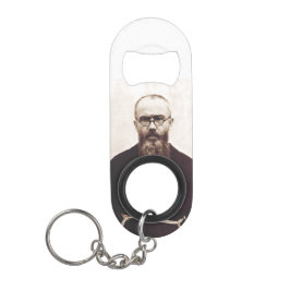 Abrebotellas De Llavero San Maximiliano Kolbe sacerdote católico polaco