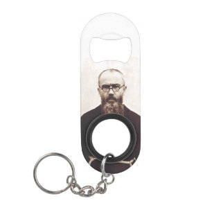 Abrebotellas De Llavero San Maximiliano Kolbe sacerdote católico polaco