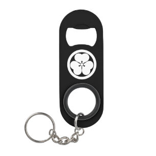 Abrebotellas De Llavero Sorrel de madera en círculo