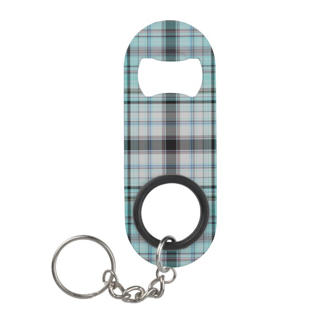 Abrebotellas De Llavero Tartan Plaid (Anverso)