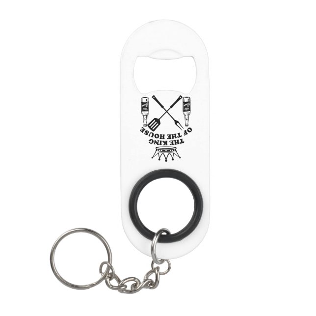 Abrebotellas De Llavero The King of the House Beer (Anverso)