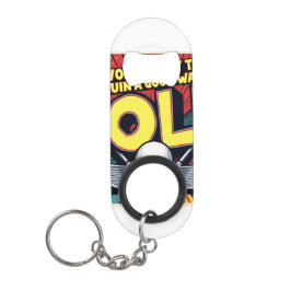 Abrebotellas De Llavero Un Buen Paseo Por La Manera Favorita Del Golf.