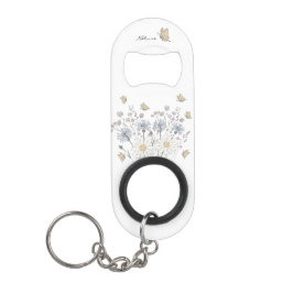 Abrebotellas De Llavero Vibrant field of wildflowers 
