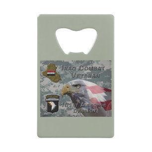 Abrebotellas De Tarjeta De Crédito 101st División Aerotransportada Fort Campbell