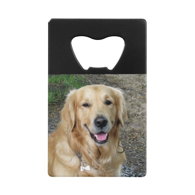 Abrebotellas De Tarjeta De Crédito 2 Personalizar Fotos De Perros Muy Útiles Pequeños (Anverso)