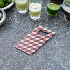 Abrebotellas De Tarjeta De Crédito 3.ᵉʳ Patrón de cubos