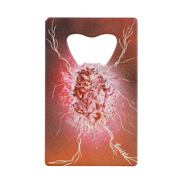 Abrebotellas De Tarjeta De Crédito A Volatile Varmint (Anverso)