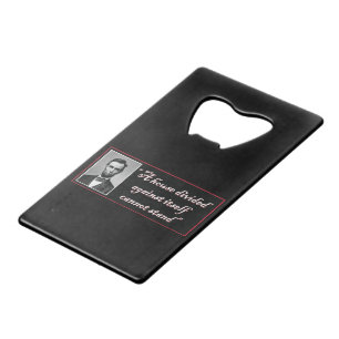 Abrebotellas De Tarjeta De Crédito Abraham Lincoln