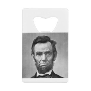 Abrebotellas De Tarjeta De Crédito Abraham Lincoln - Presidente