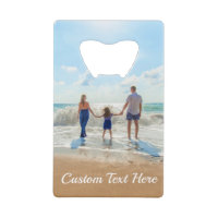 Abrebotellas de Foto Personalizado Texto Personali