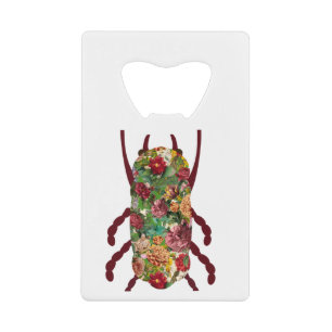 Abrebotellas De Tarjeta De Crédito Aceite floral