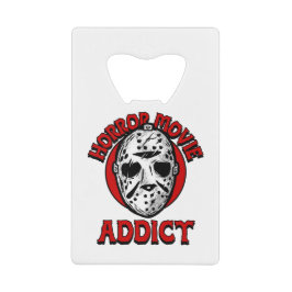 Abrebotellas De Tarjeta De Crédito Adicto a película de terror