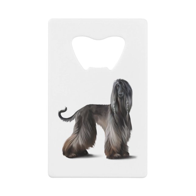 Abrebotellas De Tarjeta De Crédito Afgano (Anverso)