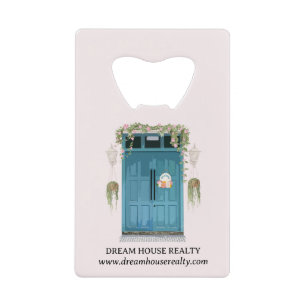 Abrebotellas De Tarjeta De Crédito Agente Inmobiliario Realtor Promocional o Regalos