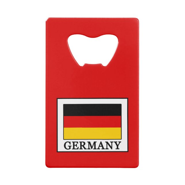 Abrebotellas De Tarjeta De Crédito Alemania (Anverso)