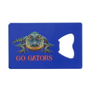 Abrebotellas De Tarjeta De Crédito Alligator - Go Gators
