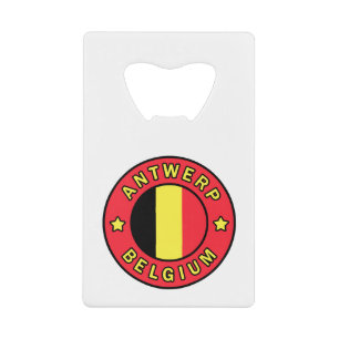 Abrebotellas De Tarjeta De Crédito Amberes Bélgica