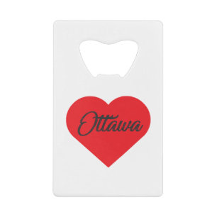 Abrebotellas De Tarjeta De Crédito Amo Ottawa - Canadá