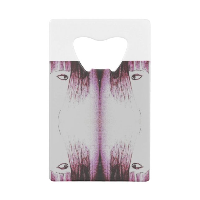 Abrebotellas De Tarjeta De Crédito anime manga yaei chica (Anverso)