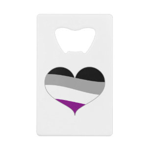 Abrebotellas De Tarjeta De Crédito Aparición Asexual Aparte De La Marcha Del Orgullo 