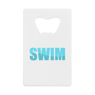 Abrebotellas De Tarjeta De Crédito Apertura De Botella De Acero Inoxidable Swim