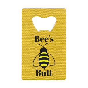 Abrebotellas De Tarjeta De Crédito Apertura de botellas butt de Bee