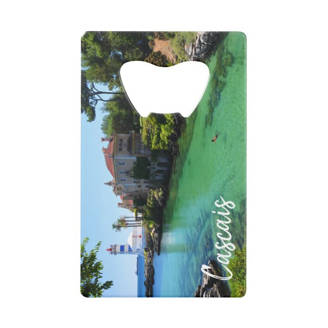 Abrebotellas De Tarjeta De Crédito Apertura de botellas de acero inoxidable (Anverso)