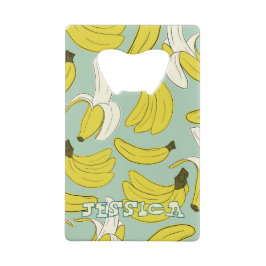 Abrebotellas De Tarjeta De Crédito Apertura de botellas de plátano