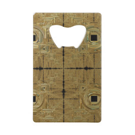 Abrebotellas De Tarjeta De Crédito Apertura de botellas Gold Rush