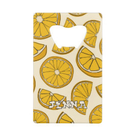 Abrebotellas De Tarjeta De Crédito Apertura de frasco naranja