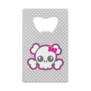 Abrebotellas De Tarjeta De Crédito Apertura de frascos con tarjeta de crédito Kawaii