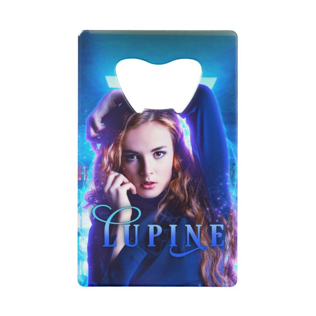 Abrebotellas De Tarjeta De Crédito Apertura de frascos de Lupine (Anverso)