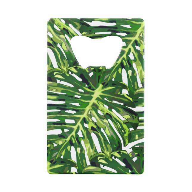 Abrebotellas De Tarjeta De Crédito Apertura del frasco de hojas (Anverso)