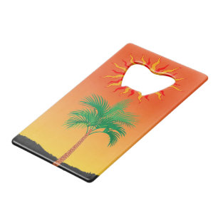 Abrebotellas De Tarjeta De Crédito Apertura del frasco de la tarjeta de crédito Palm